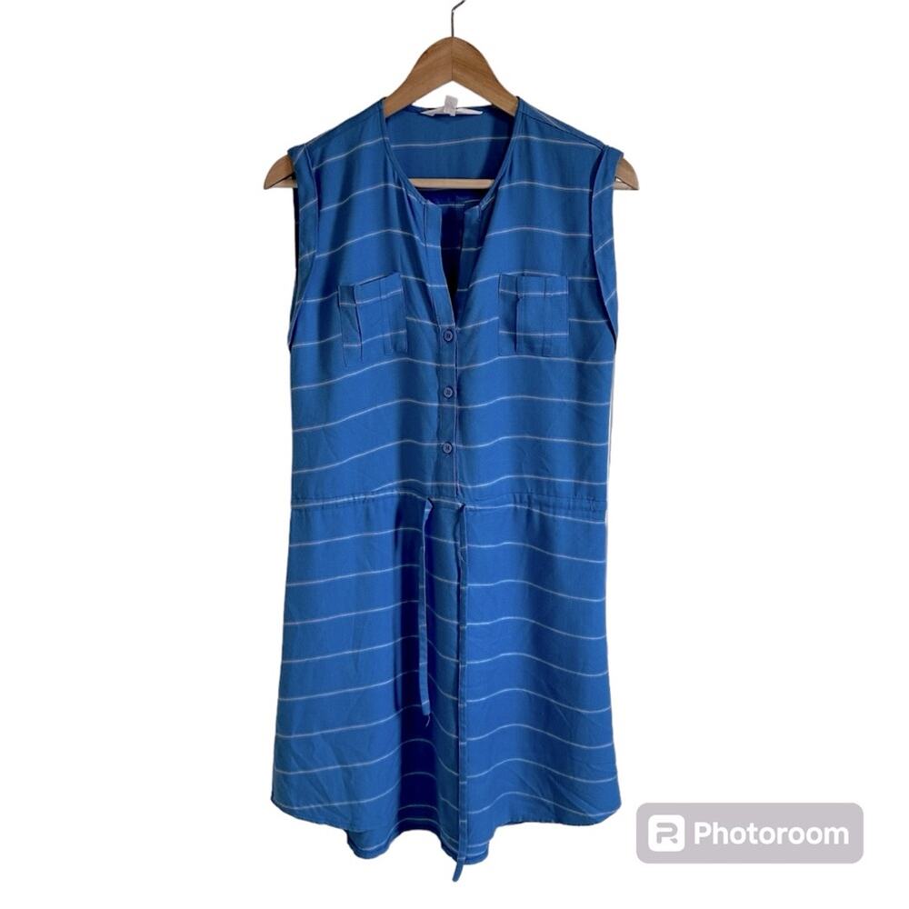 Jack women’s drawstring dress xs blue
